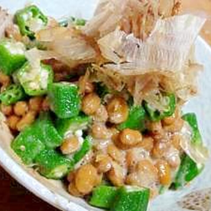 子供も喜ぶ オクラ納豆 レシピ 作り方 By こぐま母 楽天レシピ